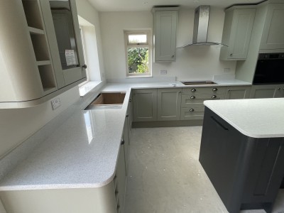 Quartz Worktop Installation